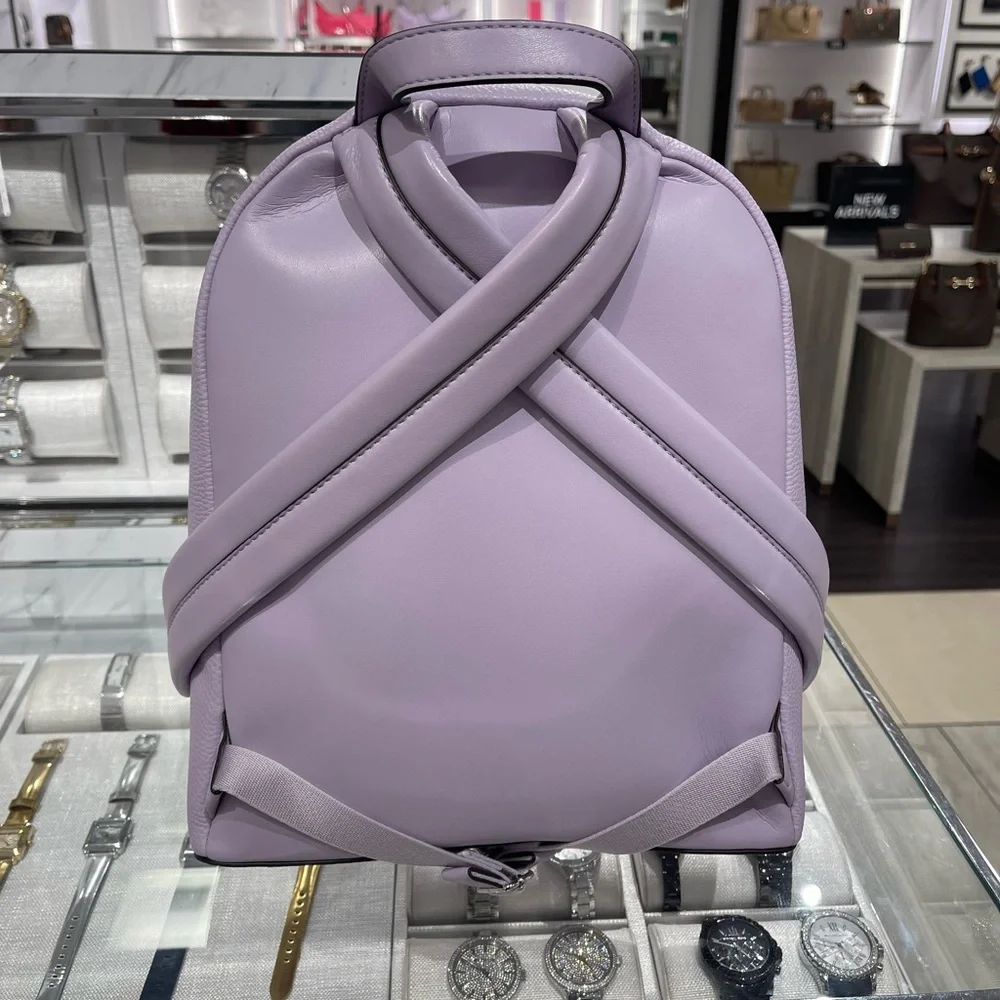 MICHAEL KORS Slater Medium Chain Backpack Quartz NWT